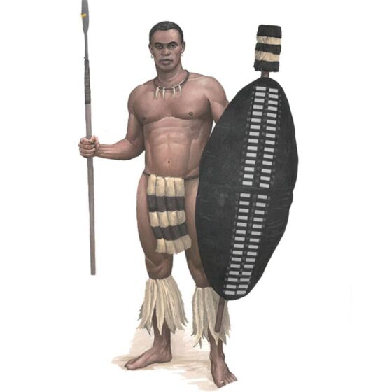 Hat Industrie Unmarried Zulu Warriors (1/72) 8316 Hat Industrie Unmarried Zulu Warriors (1/72) 8316