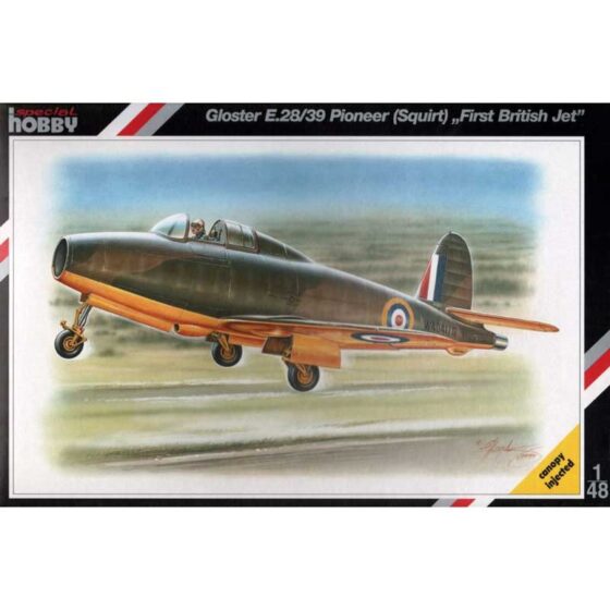 Special Hobby E.28/39 Pioneer (Squirt) First British Jet (1/48) (Gloster) SH48017 Special Hobby E.28/39 Pioneer (Squirt) First British Jet (1/48) (Gloster) SH48017