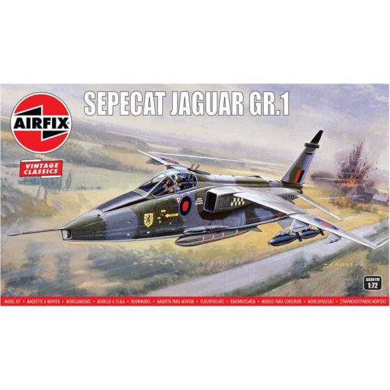 Airfix SEPECAT Jaguar GR.1 (1/72) A03011V Airfix SEPECAT Jaguar GR.1 (1/72) A03011V