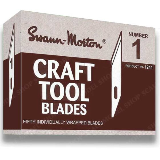 Swann Morton No.1 Craft Tool Blades (50 Pack) 1241 Swann Morton No.1 Craft Tool Blades (50 Pack) 1241