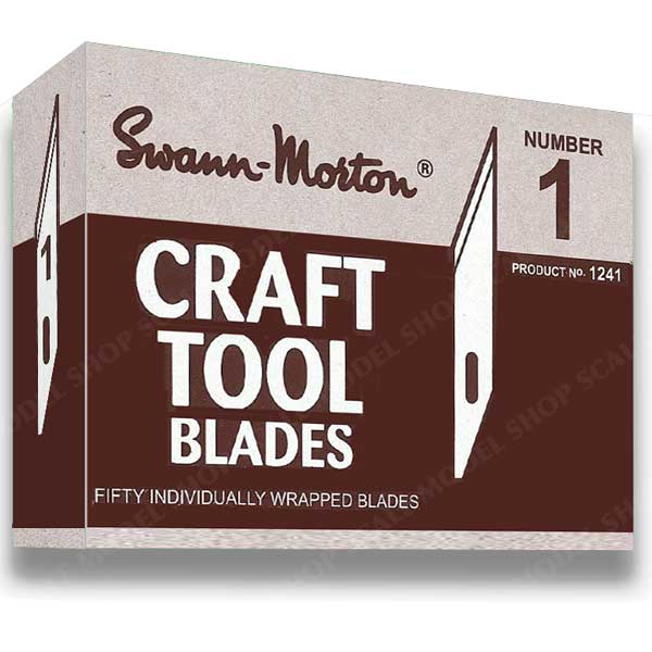 Swann Morton No.1 Craft Tool Blades (50 Pack) 1241