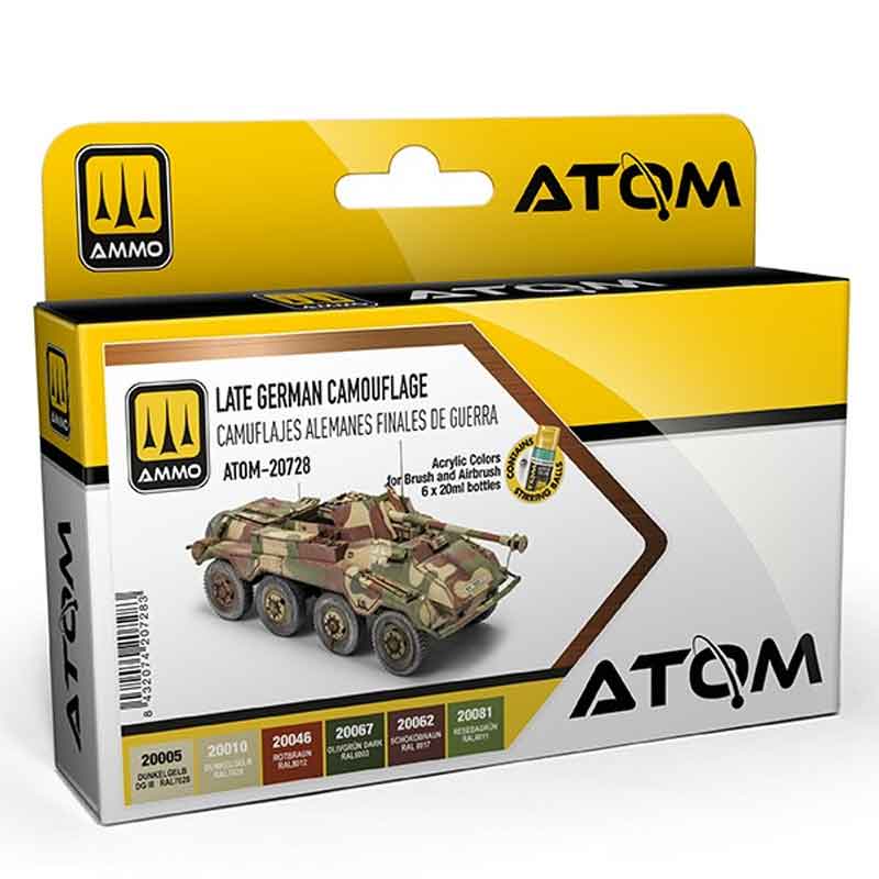 Ammo ATOM Late German Camouflage Set ATOM-20728