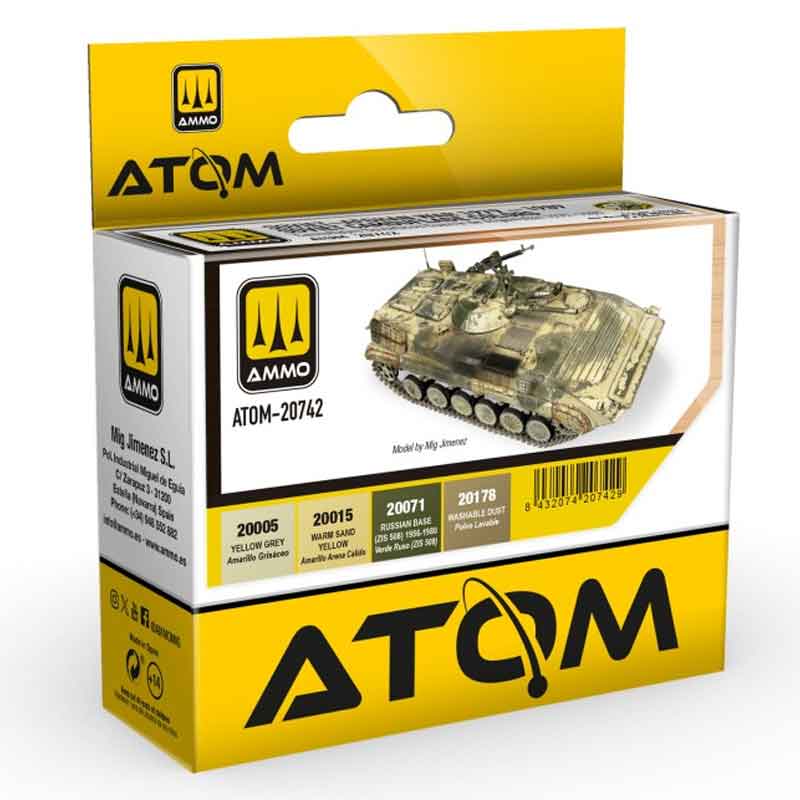 Ammo ATOM Soviet-Afghan War 1979-89 Soviet Camouflage Colours Set ATOM-20742