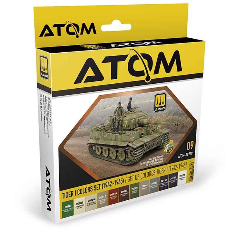 Ammo ATOM Tiger I Colours Set (1942-1945) ATOM-20729