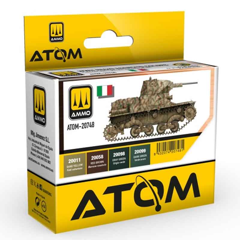 Ammo ATOM WWII Regio Esercito Colours Set ATOM-20748