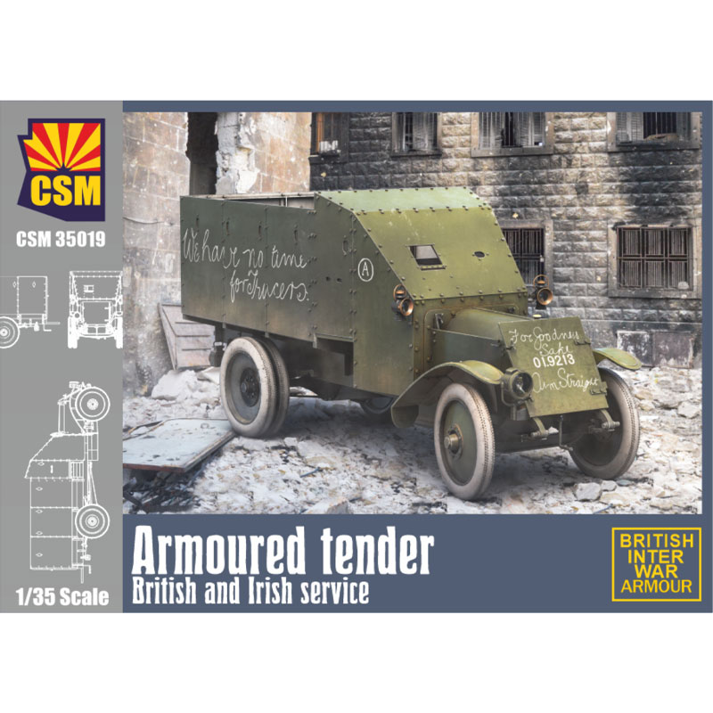 Copper State Models Armoured Tender UK Service (1/35) CSM35019