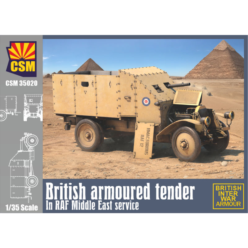 Copper State Models British Tender RAF Middle East (1/35) CSM35020