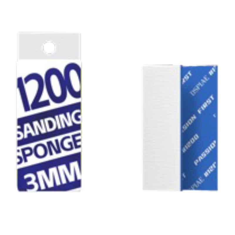 DSPIAE Vigorous Sponge Sandpaper  #1200 (3mm) XS3-1200