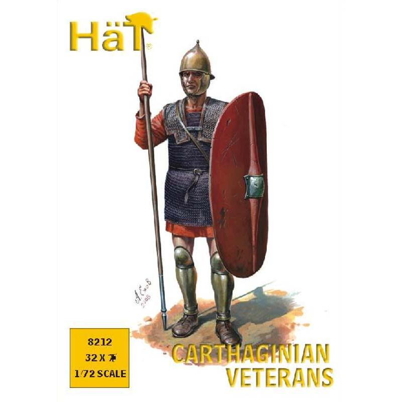Hat Industrie Carthaginian Veteran Spearmen (1/72) 8212