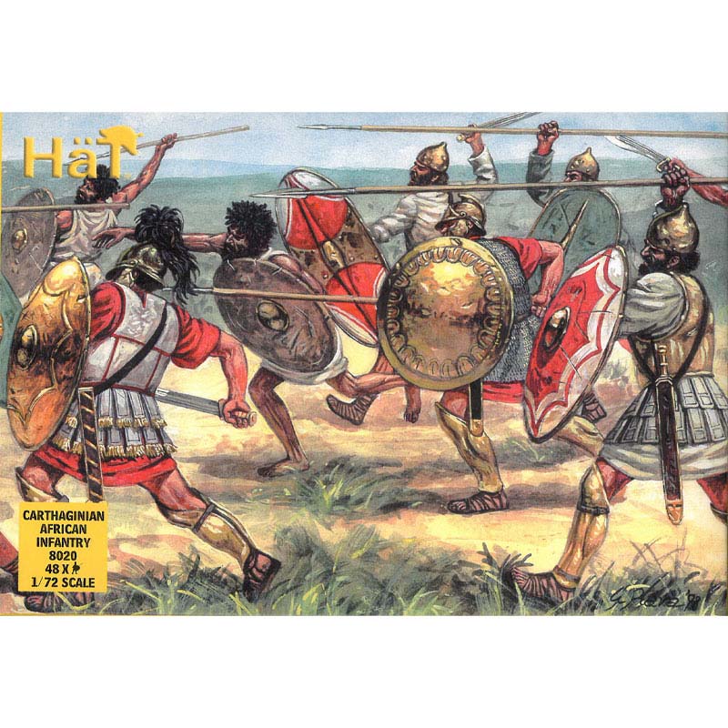Hat Industrie Hannibal's African Infantry (1/72) 8020