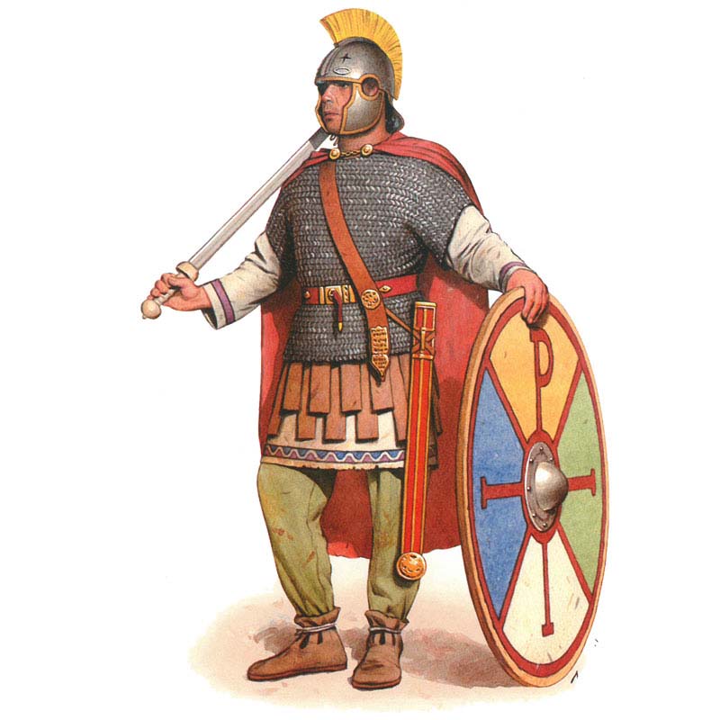 Hat Industrie Late Roman Heavy Infantry (1/72) 8087