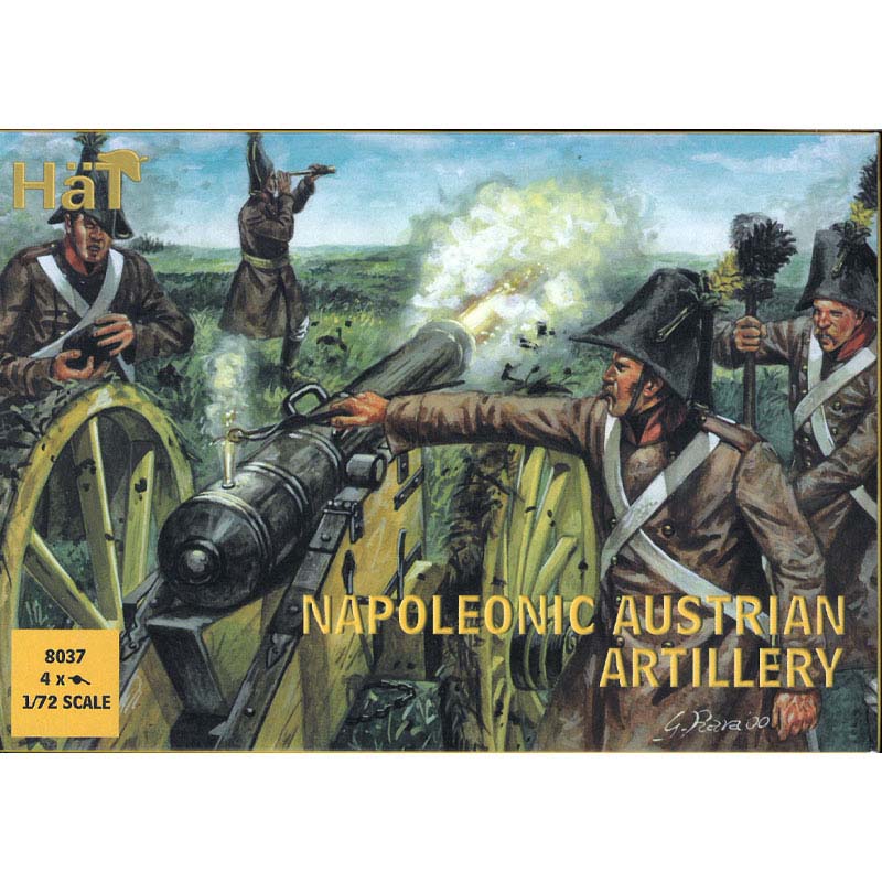 Hat Industrie Napoleonic Austrian Artillery (1/72) 8037
