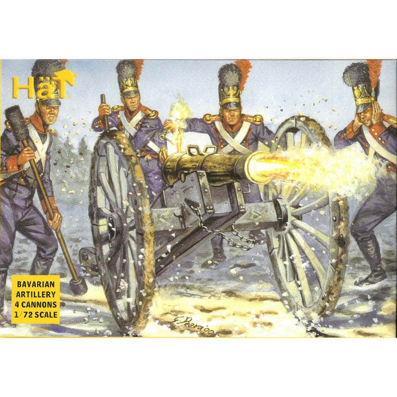 Hat Industrie Napoleonic Bavarian Artillery (1/72) 8038