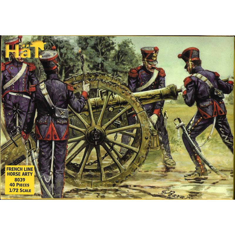 Hat Industrie Napoleonic Horse Artillery of the Line (1/72) 8039