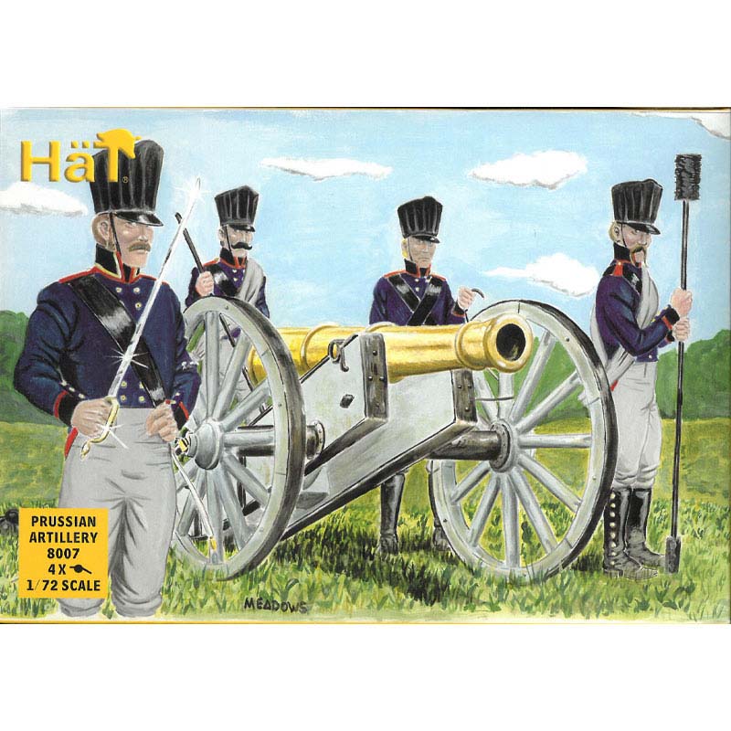 Hat Industrie Napoleonic Prussian Artillery (1/72) 8007