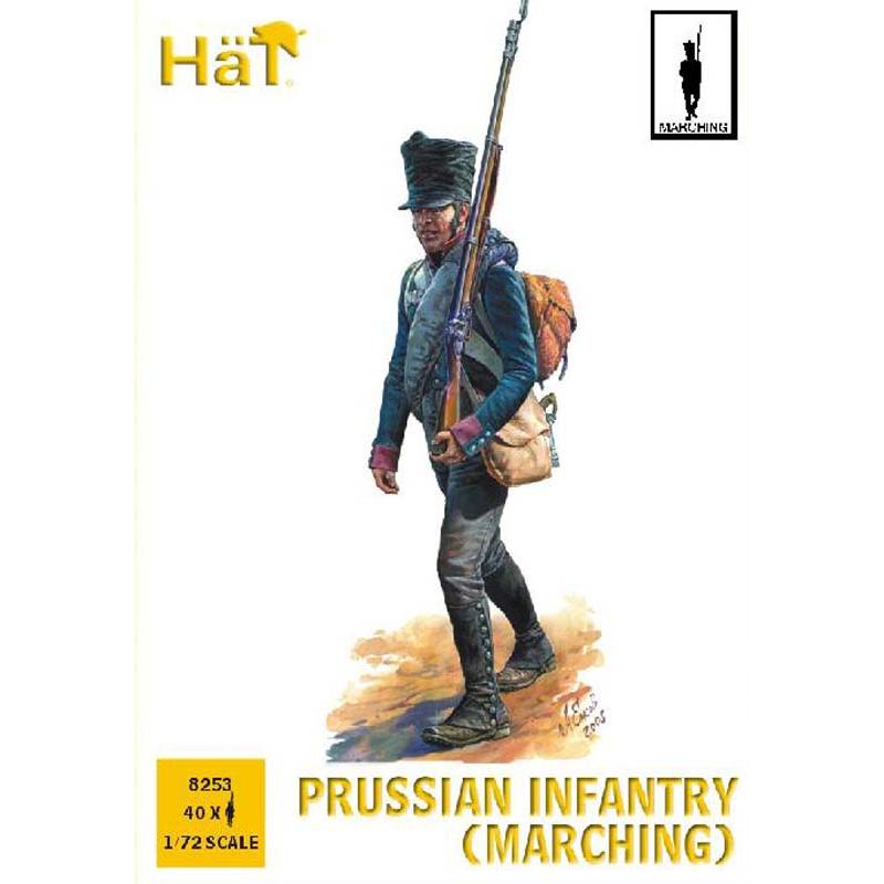 Hat Industrie Napoleonic Prussian Infantry Marching (1/72) 8253