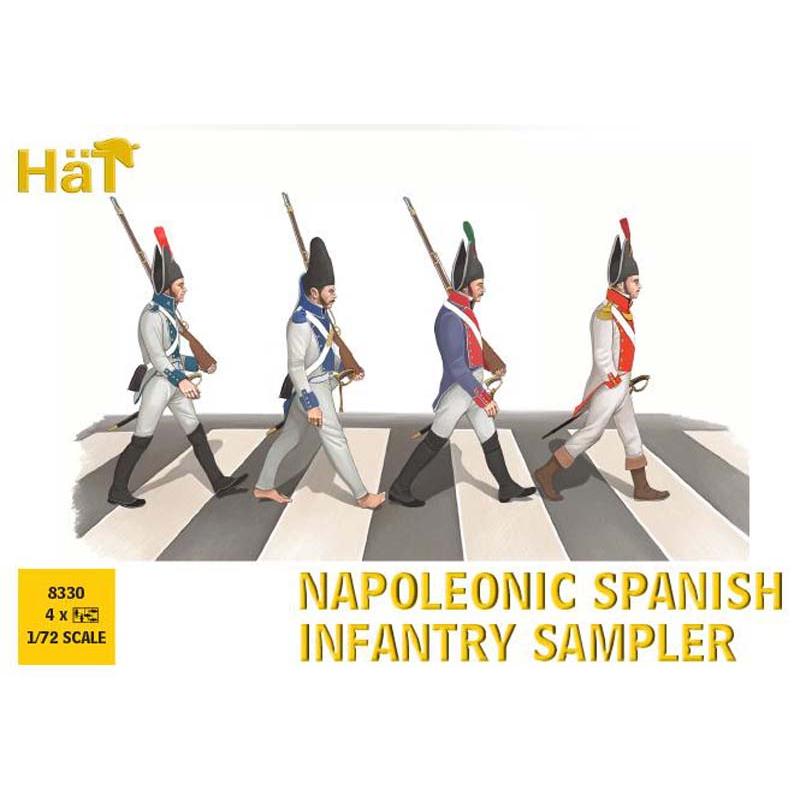 Hat Industrie Napoleonic Spanish Infantry Sampler (1/72) 8330