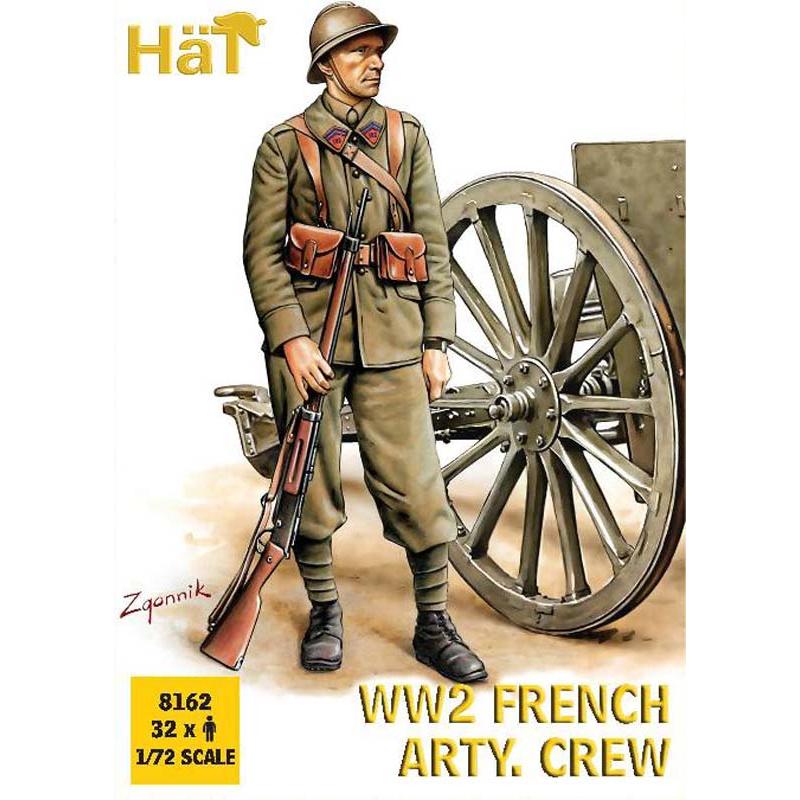 Hat Industrie WW2 French Artillery crew (1/72) 8162