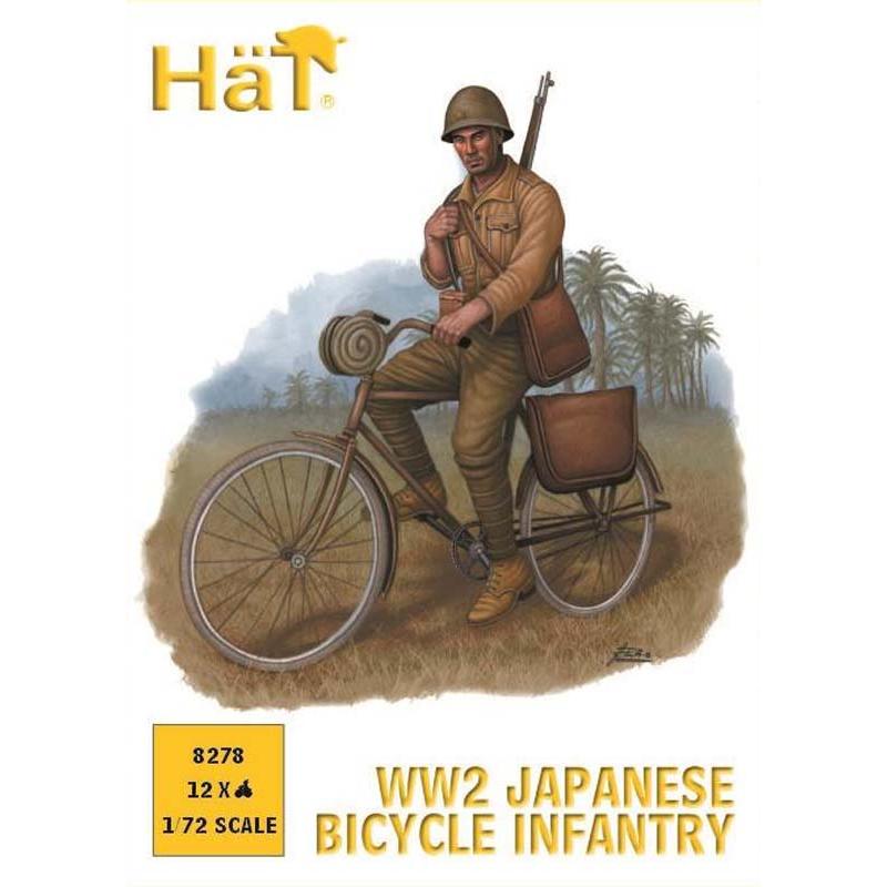 Hat Industrie WW2 Japanese Bicylists (1/72) 8278