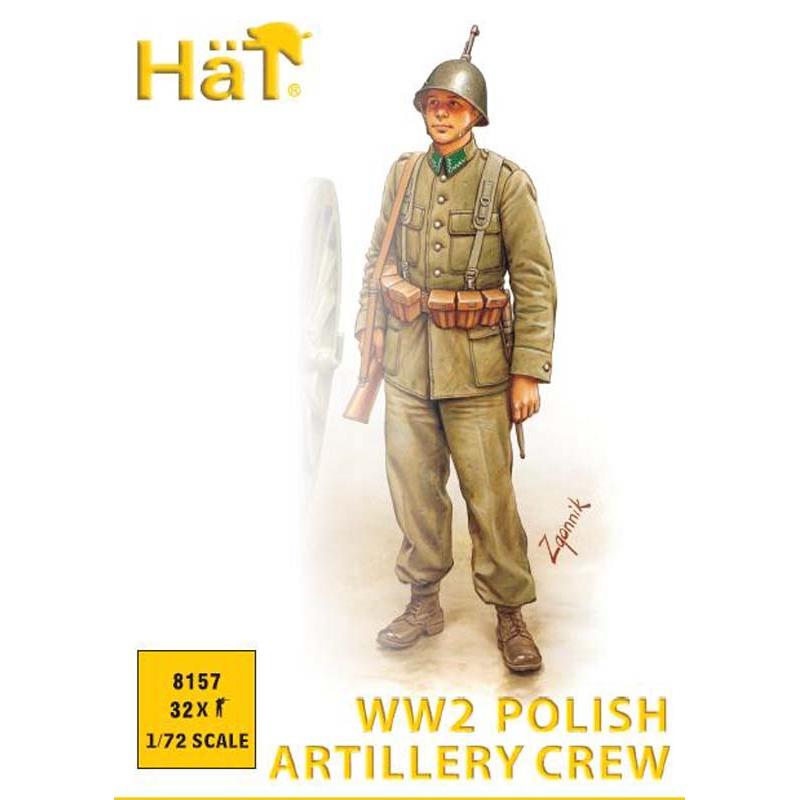 Hat Industrie WW2 Polish Artillery Crew (1/72) 8157