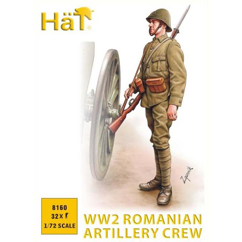 Hat Industrie WW2 Romanian Arty Crew (1/72) 8160