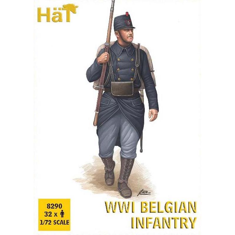 Hat Industrie WWI Belgian Infantry (1/72) 8290