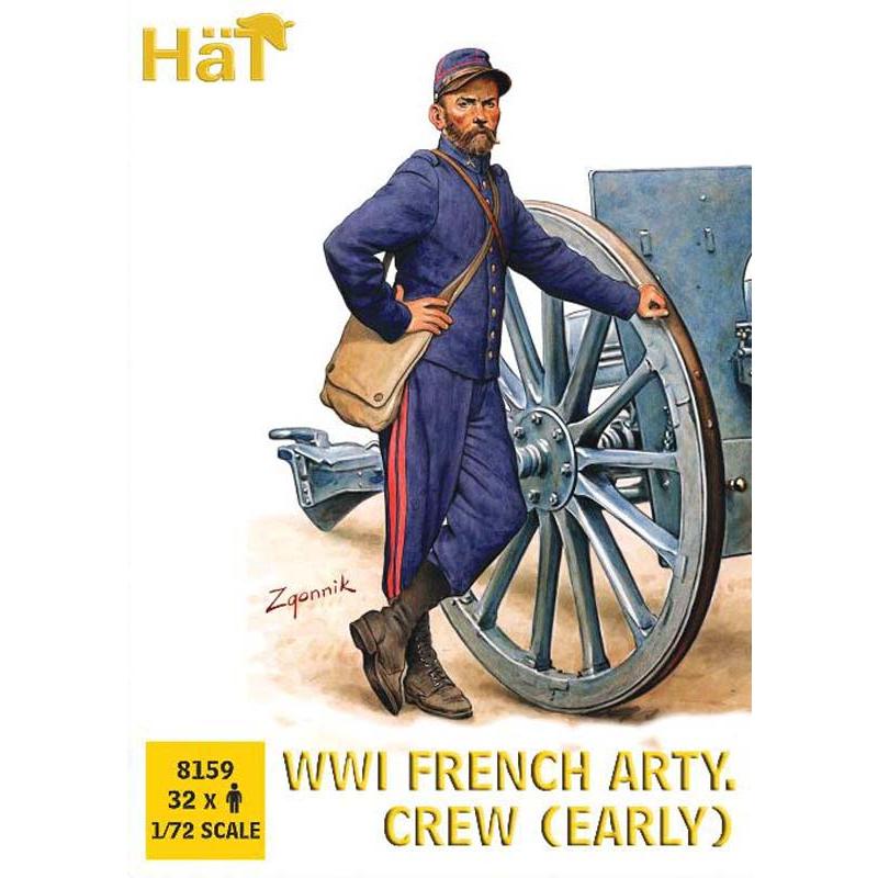 Hat Industrie WWI early French Arty (75mm) (1/72) 8159