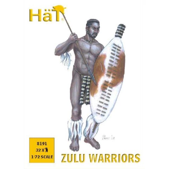 Hat Industrie Zulu Warriors (1/72) 8191 Hat Industrie Zulu Warriors (1/72) 8191