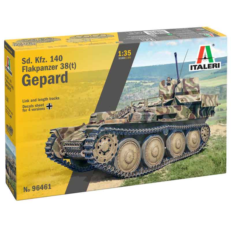 Italeri Sd. Kfz. 140 Flakpanzer 38(t) Gepard (1/35) 96461