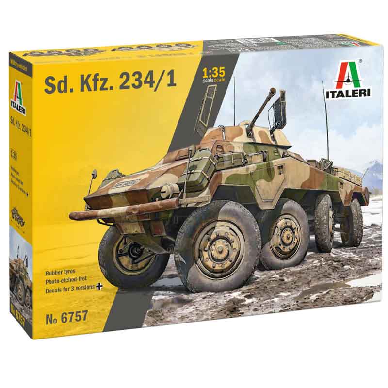 Italeri Sd.Kfz. 234/1 Armoured Car (1/35) 6757