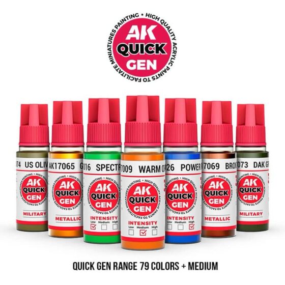 AK Interactive Quick Gen Paints – Complete Set Bulk Deal AK Interactive Quick Gen Paints – Complete Set Bulk Deal