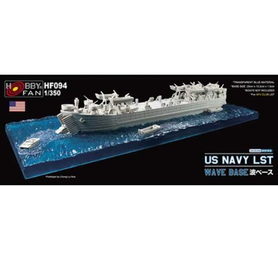 1/350 US Navy LST Wave Base Hobby Fan HF094 1/350 US Navy LST Wave Base Hobby Fan HF094