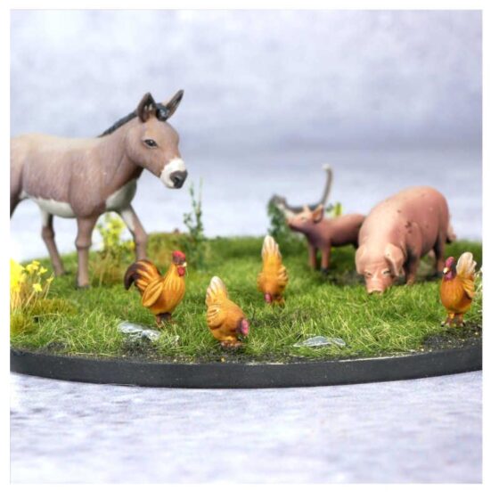 The Tabletop Workshop Farm Animals (28mm) 28EXTFARMA The Tabletop Workshop Farm Animals (28mm) 28EXTFARMA