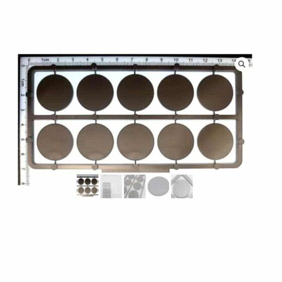The Tabletop Workshop Round Unlipped Base Frame (40pk) (25mm) The Tabletop Workshop Round Unlipped Base Frame (40pk) (25mm)