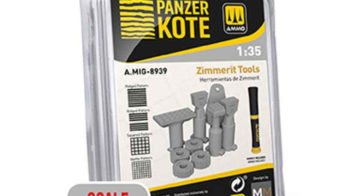 DyDo F355 (1994) セミアセンブルキット A.MIG-8939 Zimmerit Tools 1/35 | AMMO