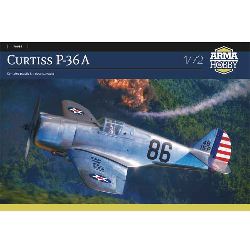 Arma Hobby Curtiss P-36A Hawk (1/72) AH70081