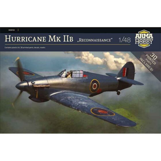 Arma Hobby Hawker Hurricane Mk.IIb Reconnaissance (1/48) 40012