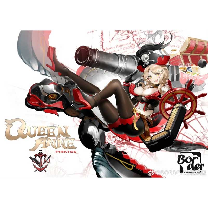 Border Model Pirate Captain Queen Anne (1/12) BA-003