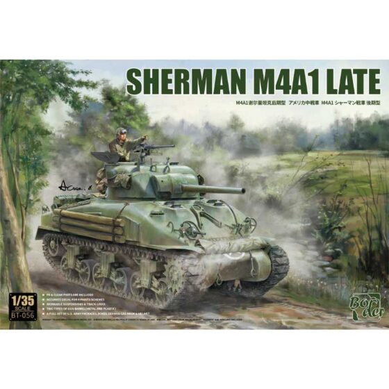 Border Model Sherman M4A1 Late (1/35) BT-056 Border Model Sherman M4A1 Late (1/35) BT-056