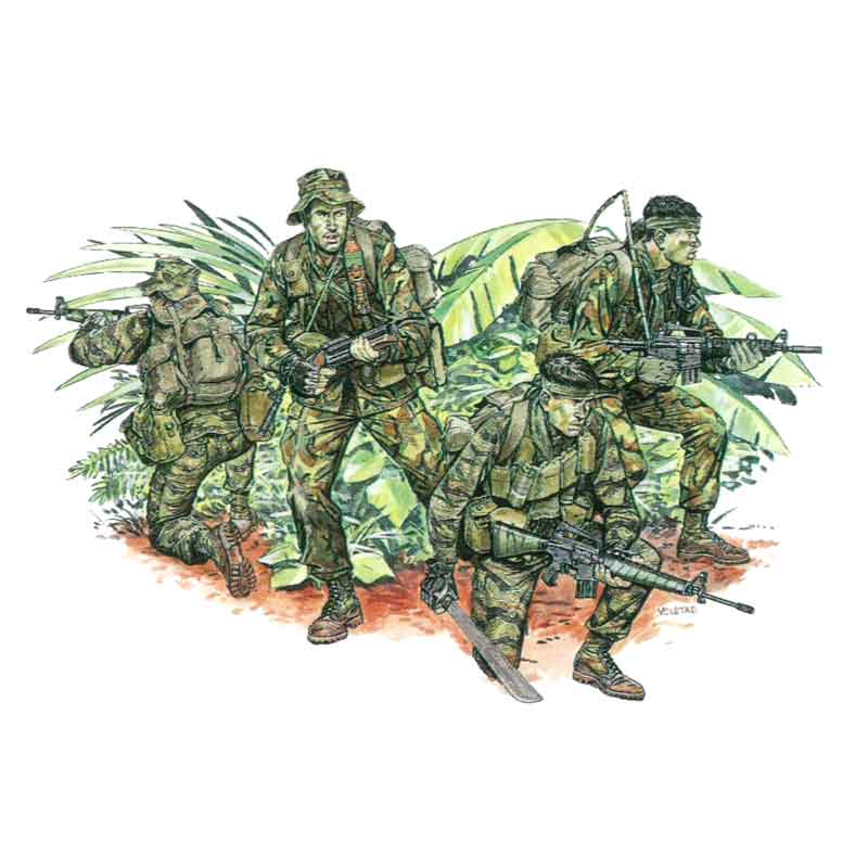 Dragon LRRP (U.S. Army Long Range Recon Patrol) (1/35) 3303