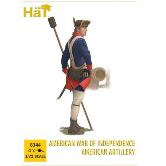 Hat Industrie AWI Artillery Set (1/72) 8344 Hat Industrie AWI Artillery Set (1/72) 8344