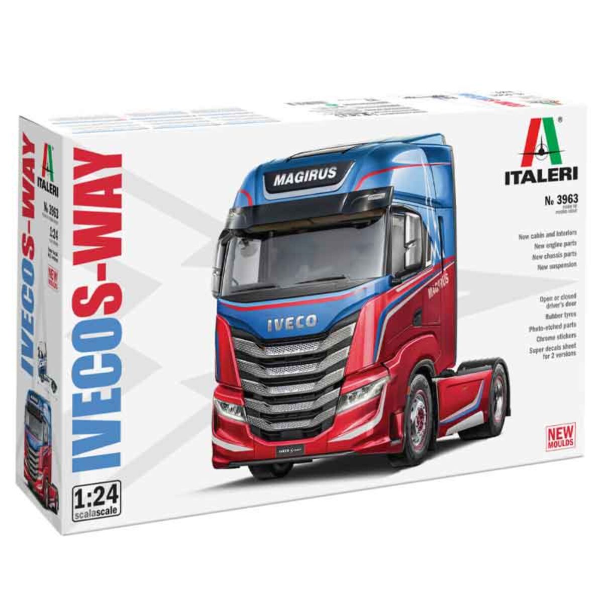 自動車 ITALERI DAF & IVECO Italeri DAF 95 Master Truck RR (1/24) 788 | ScaleModelShop