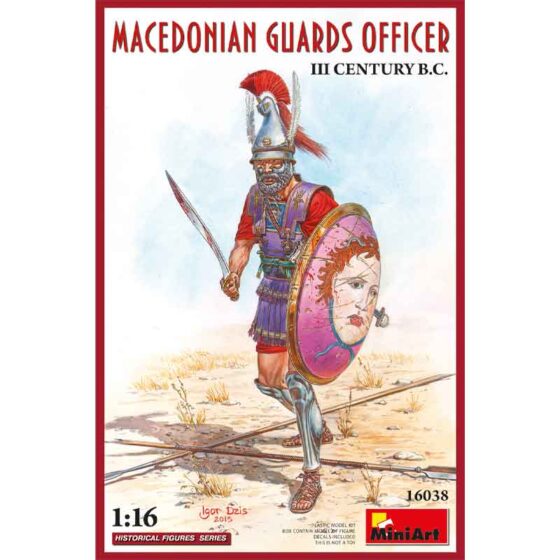 Miniart Macedonian Guard Officer III Century BC (1/16) 16038