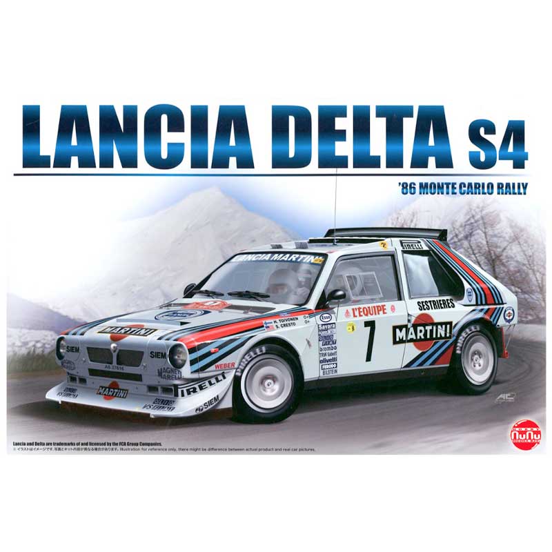 NuNu Lancia Delta S4 Martini Montecarlo 1986 (1/24) NU24030