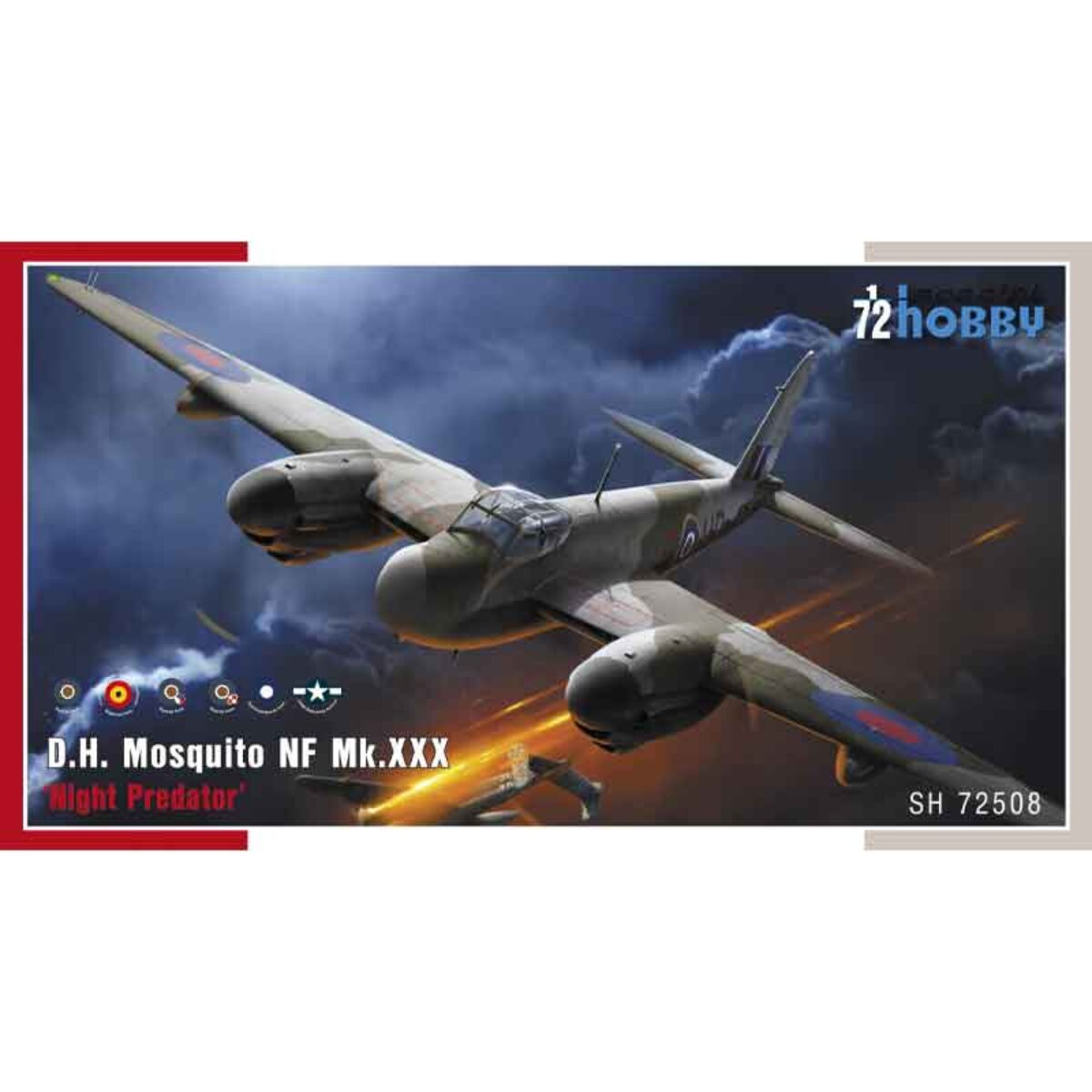 DH.98 Mosquito NF Mk.XXX SH72508 (1/72) | Special Hobby