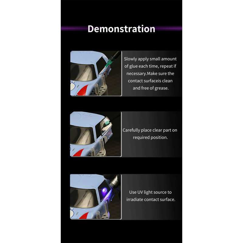 DSPIAE UV Light Curing Glue UV-G DSPIAE UV Light Curing Glue UV-G