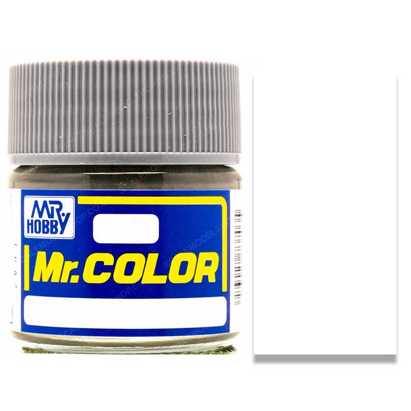 Mr Color White Gloss Lacquer (10ml) C-001 Mr Color White Gloss Lacquer (10ml) C-001