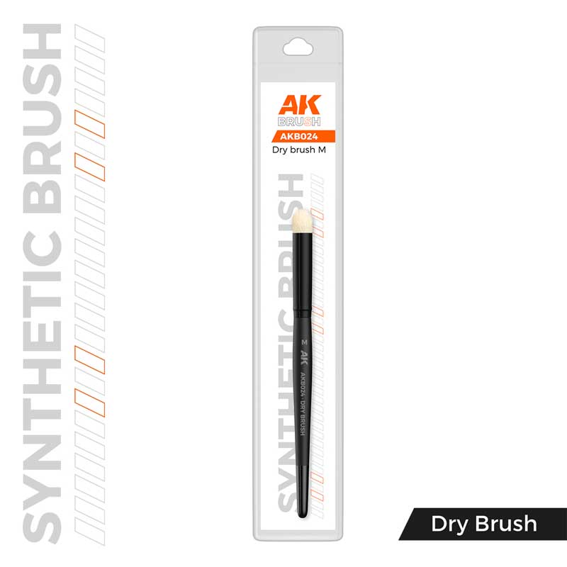AK Interactive Synthetic Dry Brush Medium AKB024