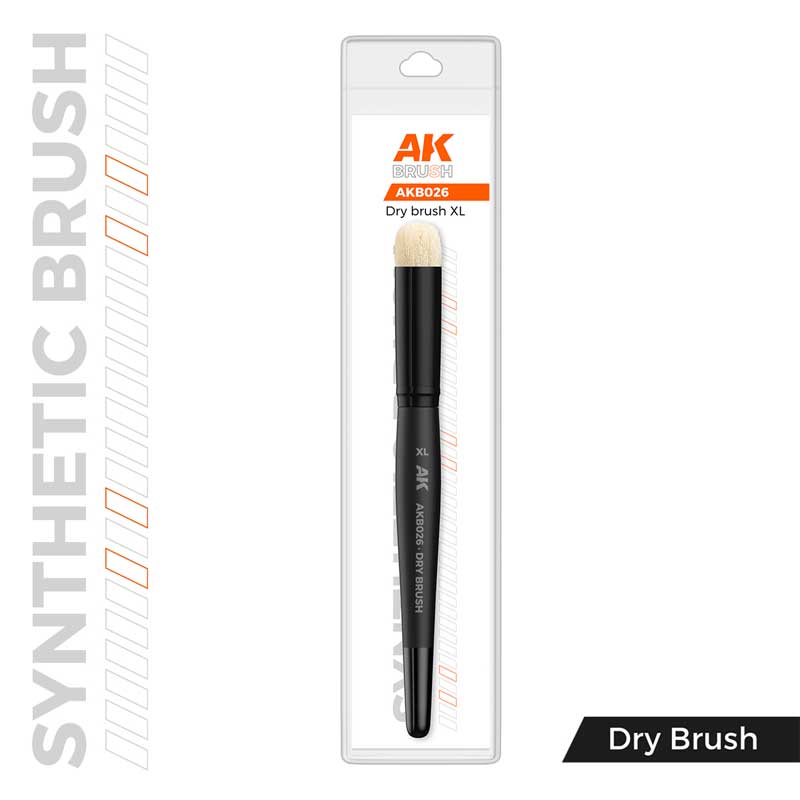 AK Interactive Synthetic Dry Brush Extra Large AKB026
