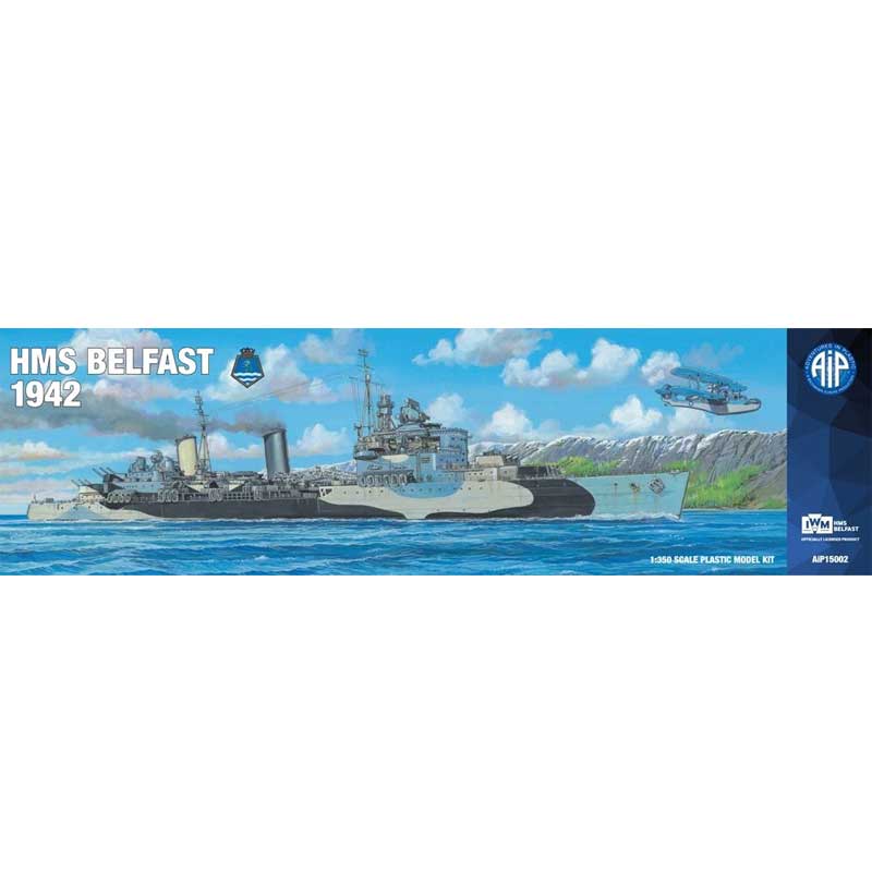 AIP HMS Belfast 1942 Royal Navy Cruiser (1/350) AIP15002
